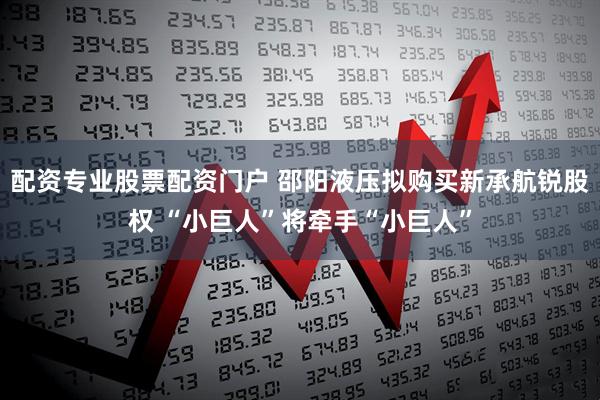 配资专业股票配资门户 邵阳液压拟购买新承航锐股权 “小巨人”将牵手“小巨人”